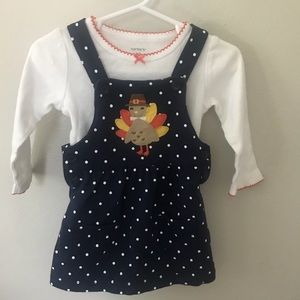 Precious thanksgiving outfit 12 months